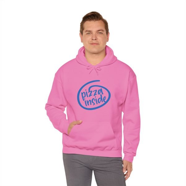 'Pizza Inside' Unisex Heavy Blend™ Hooded Sweatshirt - Image 100
