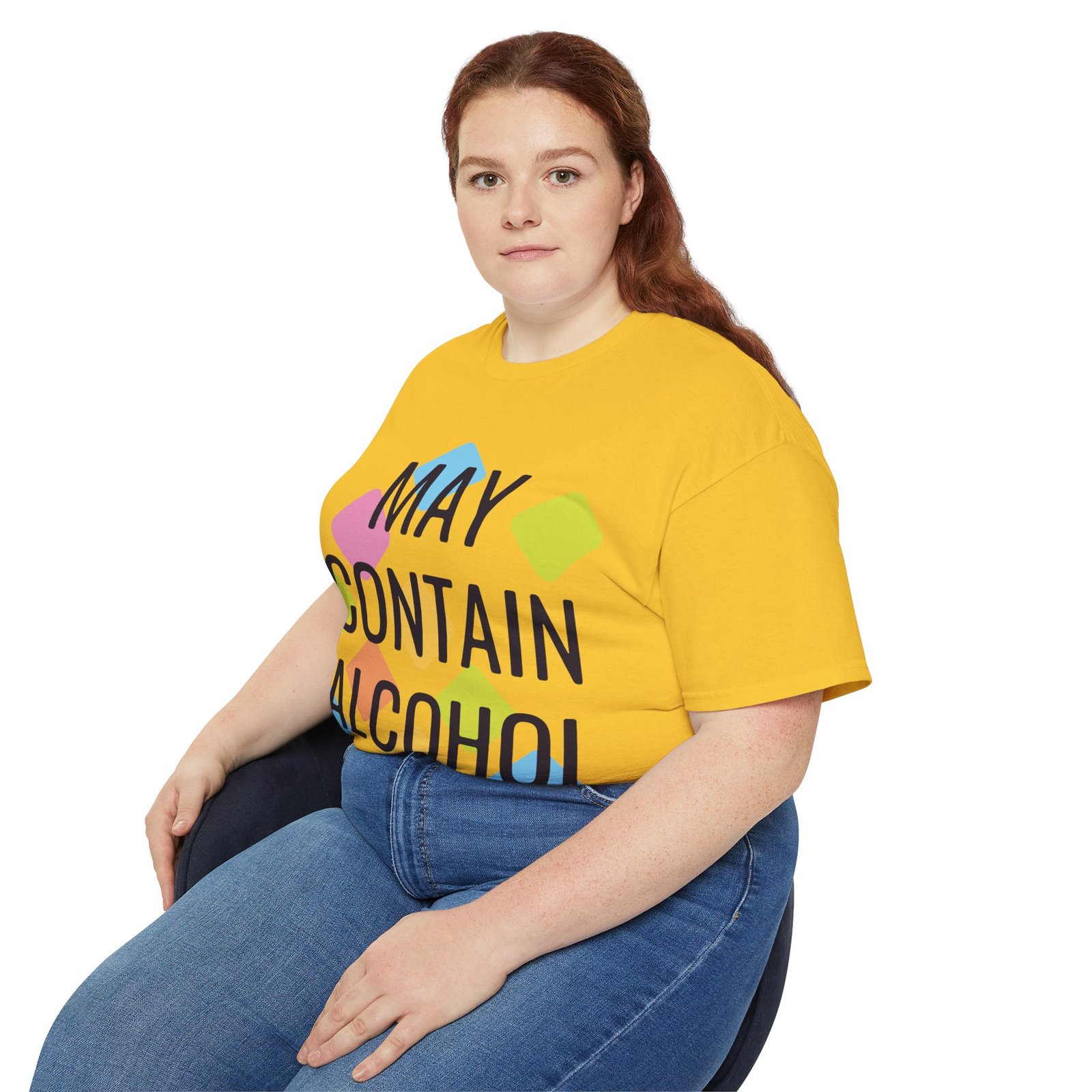 May Contain Alcohol Unisex Ultra Cotton Tee - Image 55