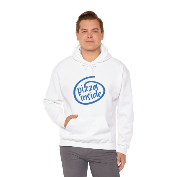 'Pizza Inside' Unisex Heavy Blend™ Hooded Sweatshirt - Image 9