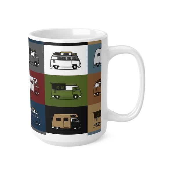 Vanbrew Ceramic Coffee Cups, 11oz, 15oz - Image 10