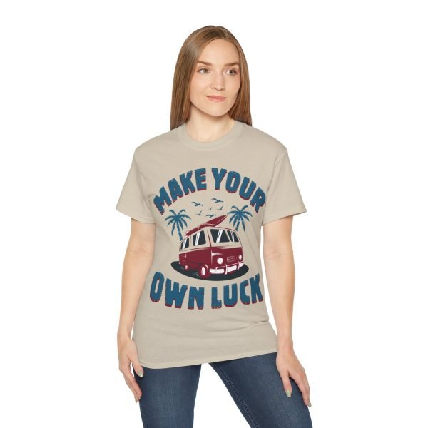 Make Your Own Luck Vanlife Unisex Ultra Cotton Tee - Image 38