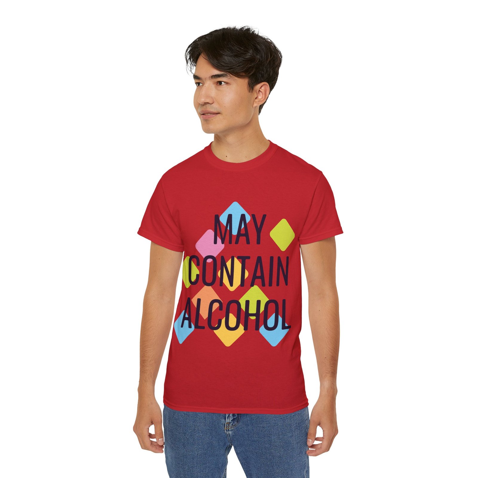 May Contain Alcohol Unisex Ultra Cotton Tee - Image 117