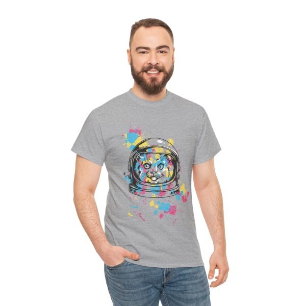 AstroMeow Unisex Heavy Cotton Tee - Image 95