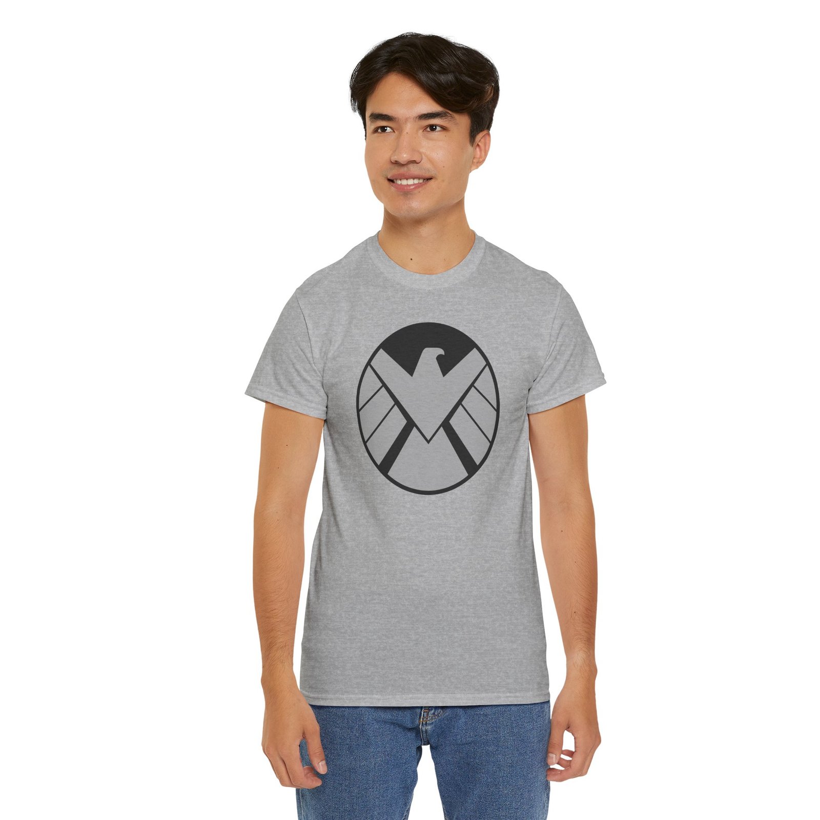 Marvel Agents of Shield Unisex Heavy Cotton Tee - Image 75