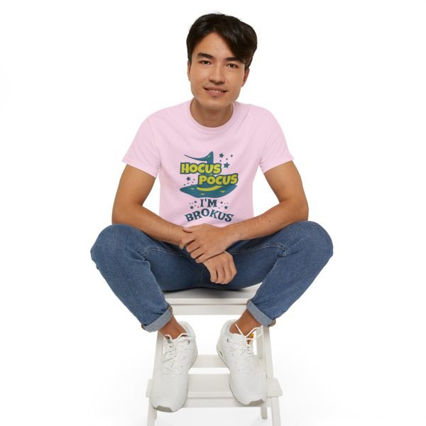 Hocus Pocus I'm Brokus Unisex Ultra Cotton Tee - Image 86