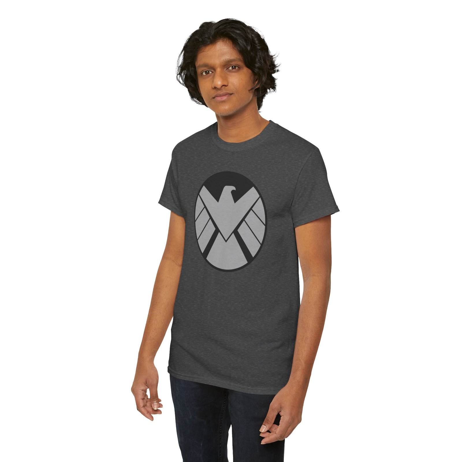 Marvel Agents of Shield Unisex Heavy Cotton Tee - Image 100