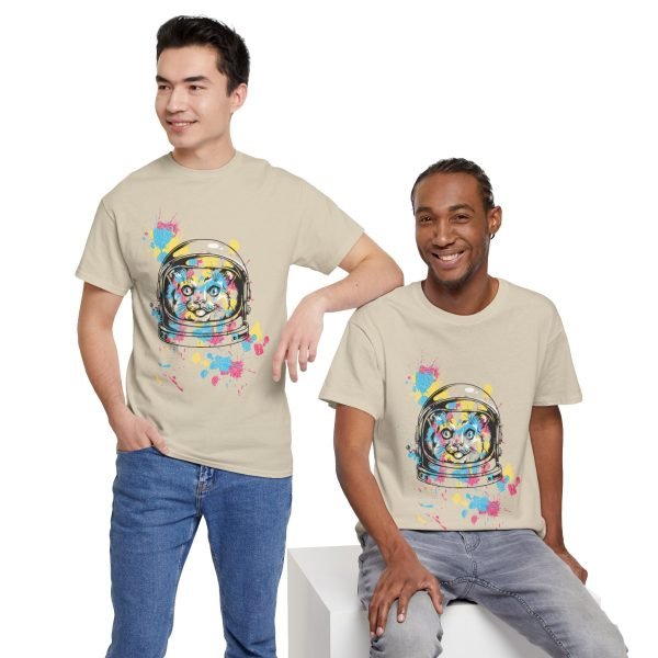 AstroMeow Unisex Heavy Cotton Tee - Image 80