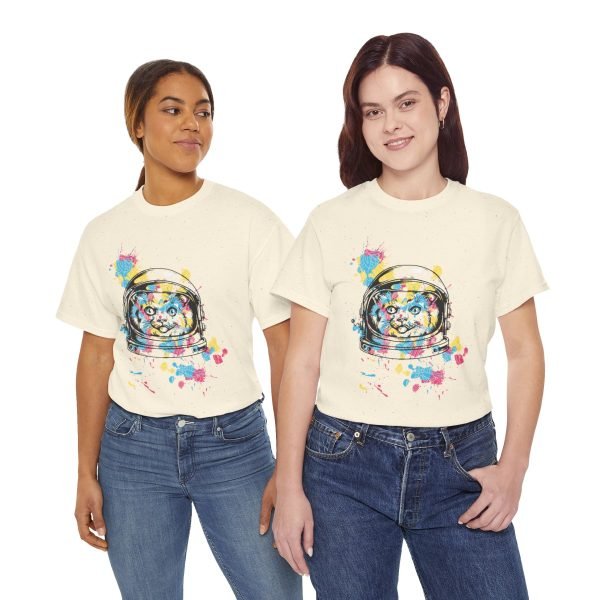 AstroMeow Unisex Heavy Cotton Tee - Image 133