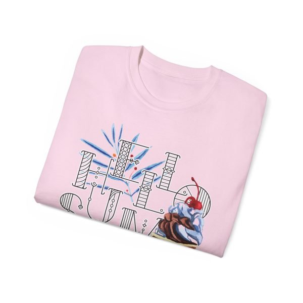 'Hello Summer' Unisex Ultra Cotton Tee - Image 103