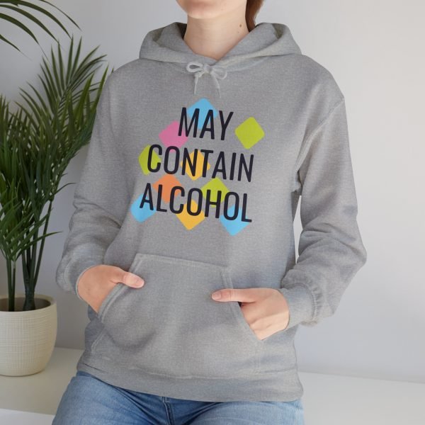 ‘May Contain Alcohol’ Unisex Heavy Blend™ Hooded Sweatshirt - Image 39