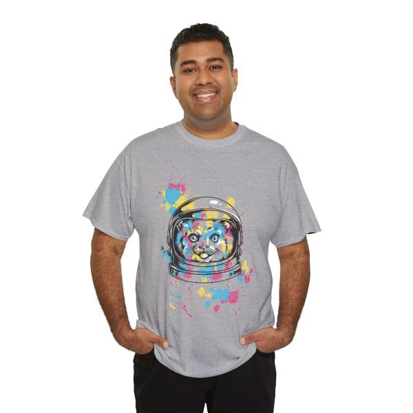 AstroMeow Unisex Heavy Cotton Tee - Image 99