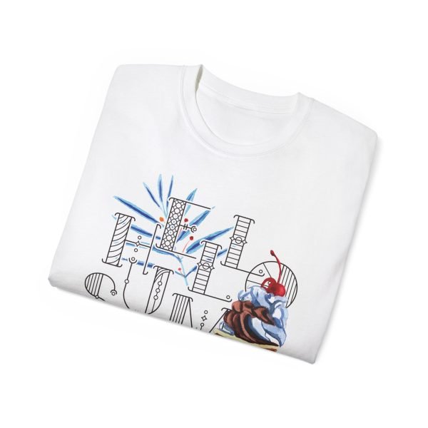 'Hello Summer' Unisex Ultra Cotton Tee - Image 4