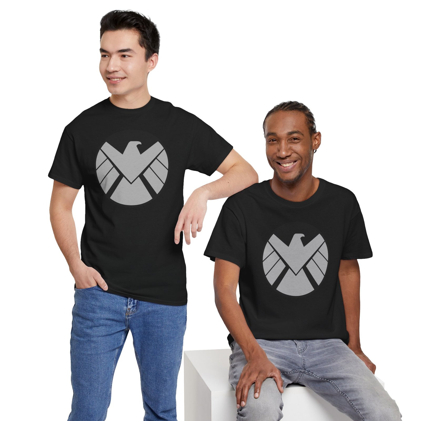 Marvel Agents of Shield Unisex Heavy Cotton Tee - Image 26