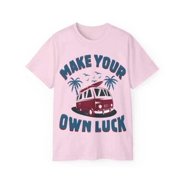 Make Your Own Luck Vanlife Unisex Ultra Cotton Tee - Image 100