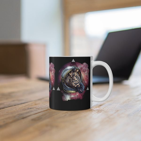 Cosmic Zebra Ceramic Coffee Cups, 11oz, 15oz - Image 14