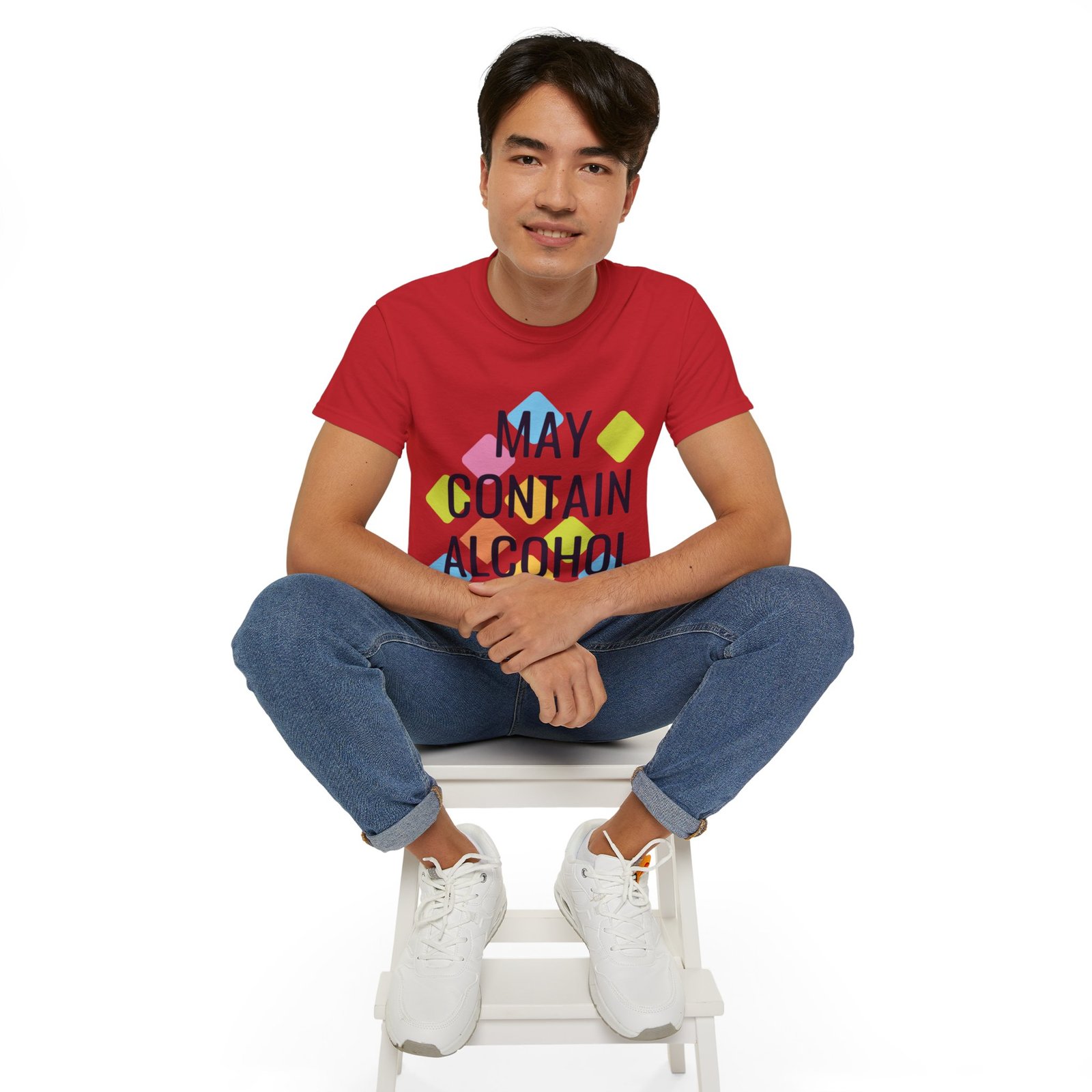 May Contain Alcohol Unisex Ultra Cotton Tee - Image 119