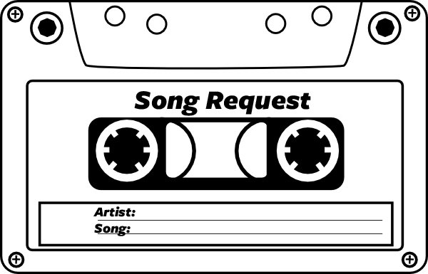 Free Printable Wedding Song Request Cards