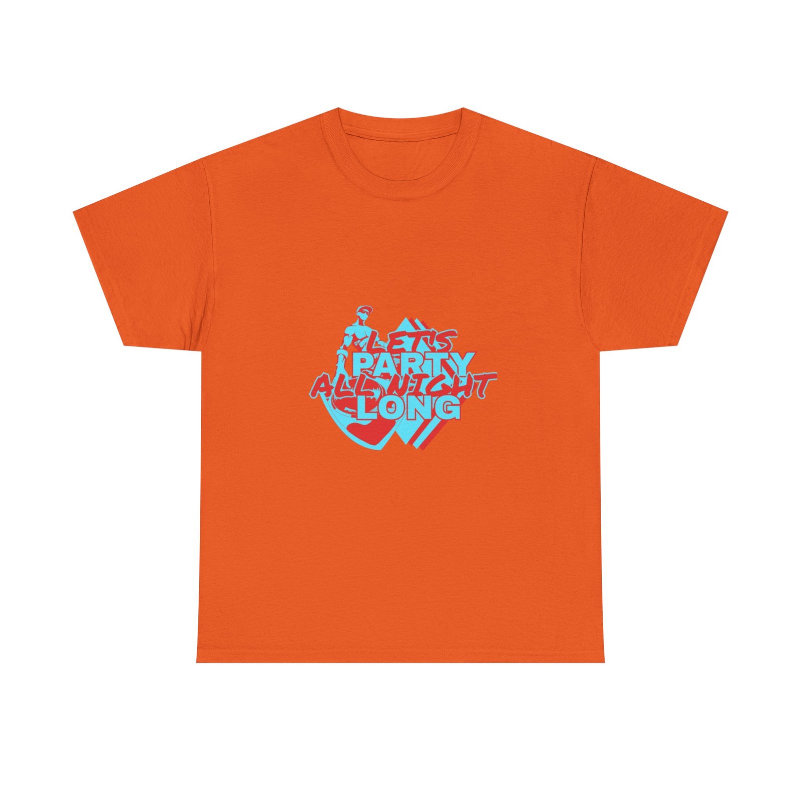 Let's Party All Night Long Unisex Heavy Cotton Tee - Image 34