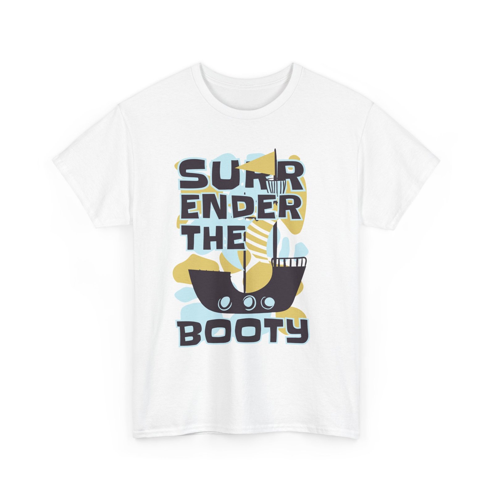 Surrender the booty Unisex Heavy Cotton Tee - Image 3