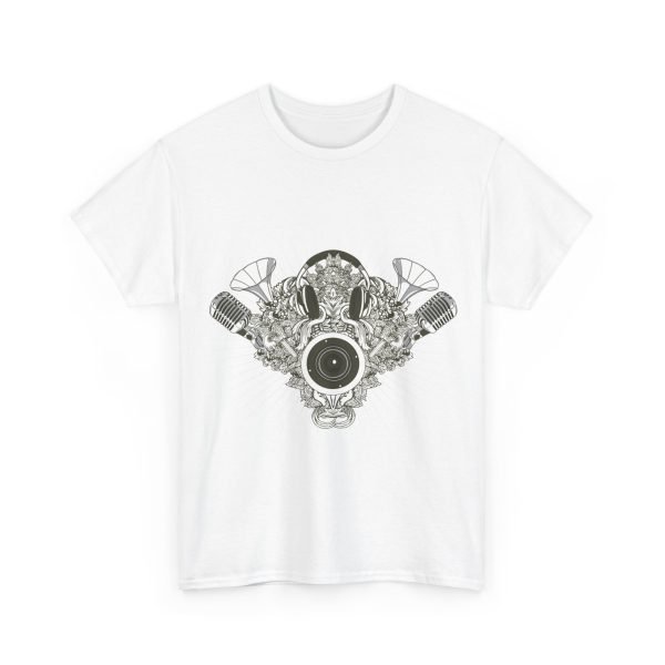 Vintage Sound Unisex Heavy Cotton Tee - Image 3