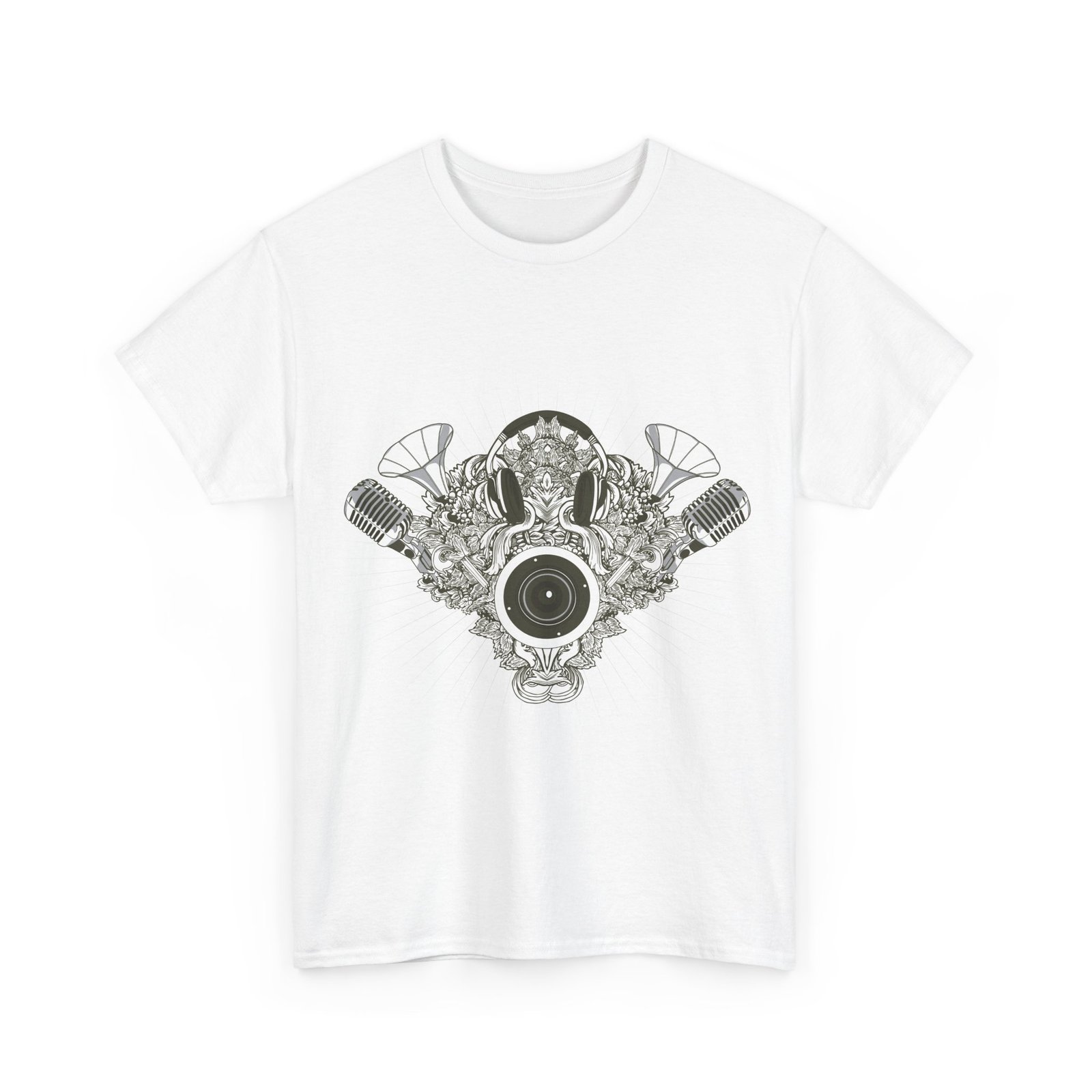 Vintage Sound Unisex Heavy Cotton Tee - Image 3
