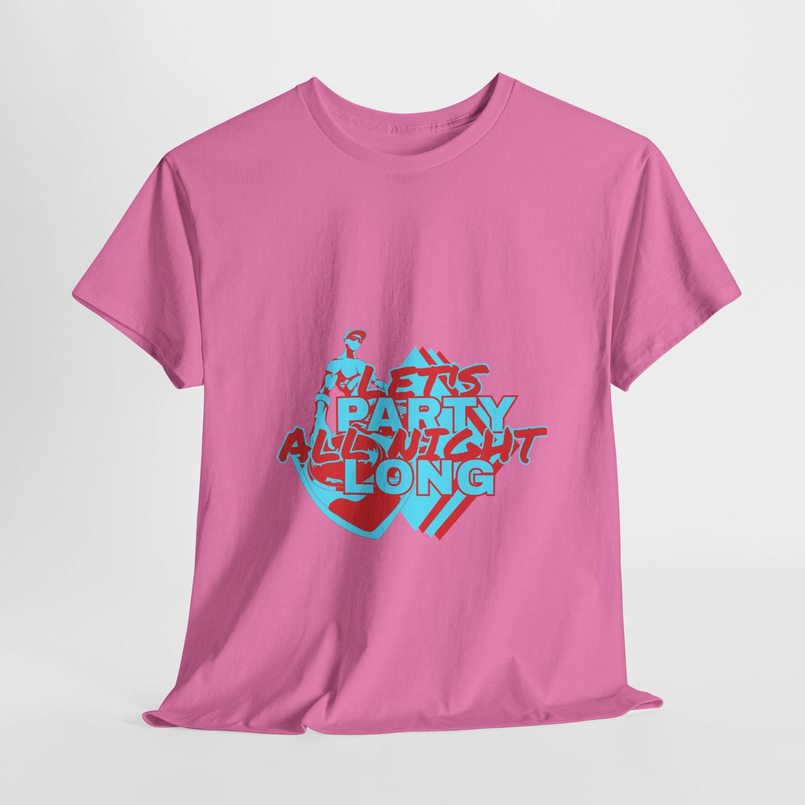 Let's Party All Night Long Unisex Heavy Cotton Tee - Image 103