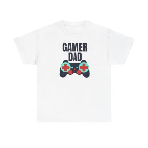 Gamer Dad Unisex Heavy Cotton Tee