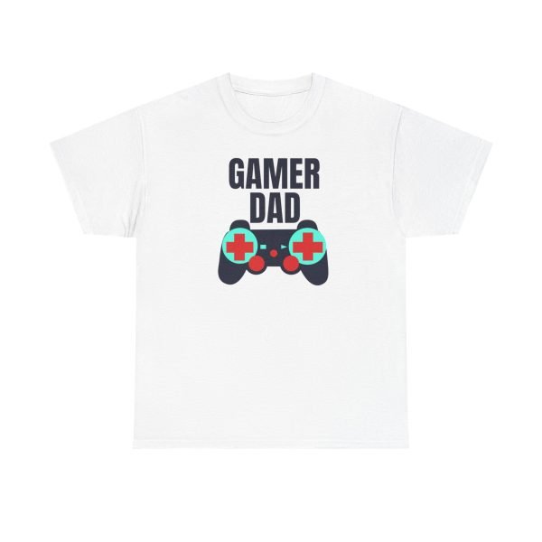 Gamer Dad Unisex Heavy Cotton Tee