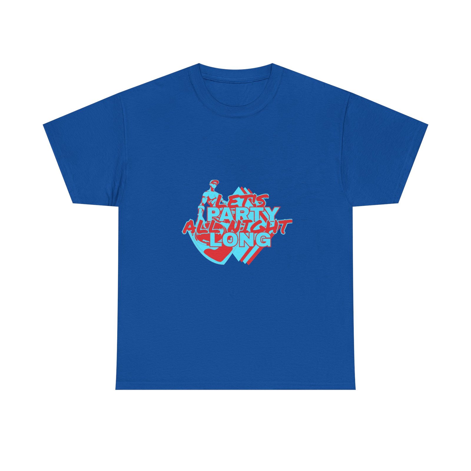 Let's Party All Night Long Unisex Heavy Cotton Tee - Image 67