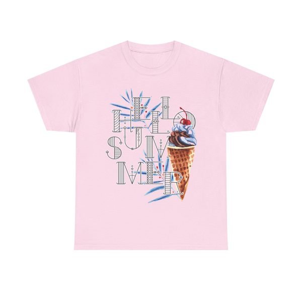 Hello Summer Unisex Heavy Cotton Tee - Image 109