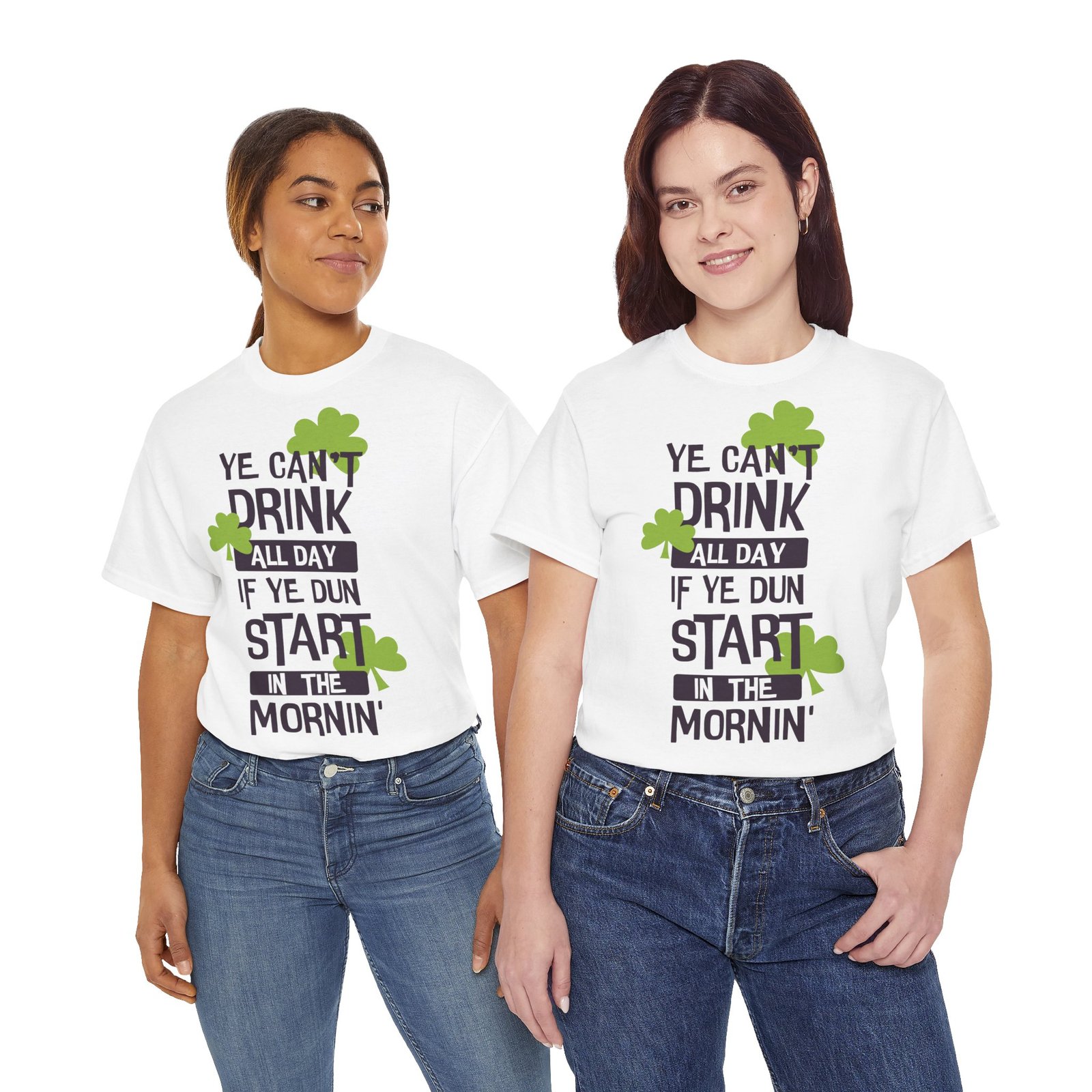 Ye Can’t Drink All Day if Ye Dun Start in The Mornin’ Unisex Heavy Cotton Tee - Image 10