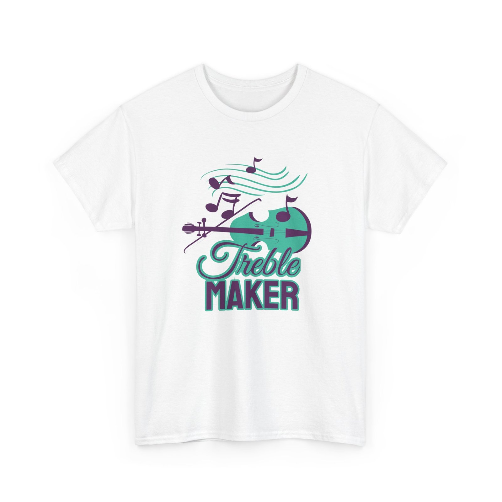 Treble Maker Unisex Heavy Cotton Tee - Image 3