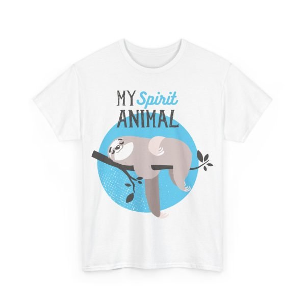 My Spirit Animal Unisex Heavy Cotton Tee - Image 3