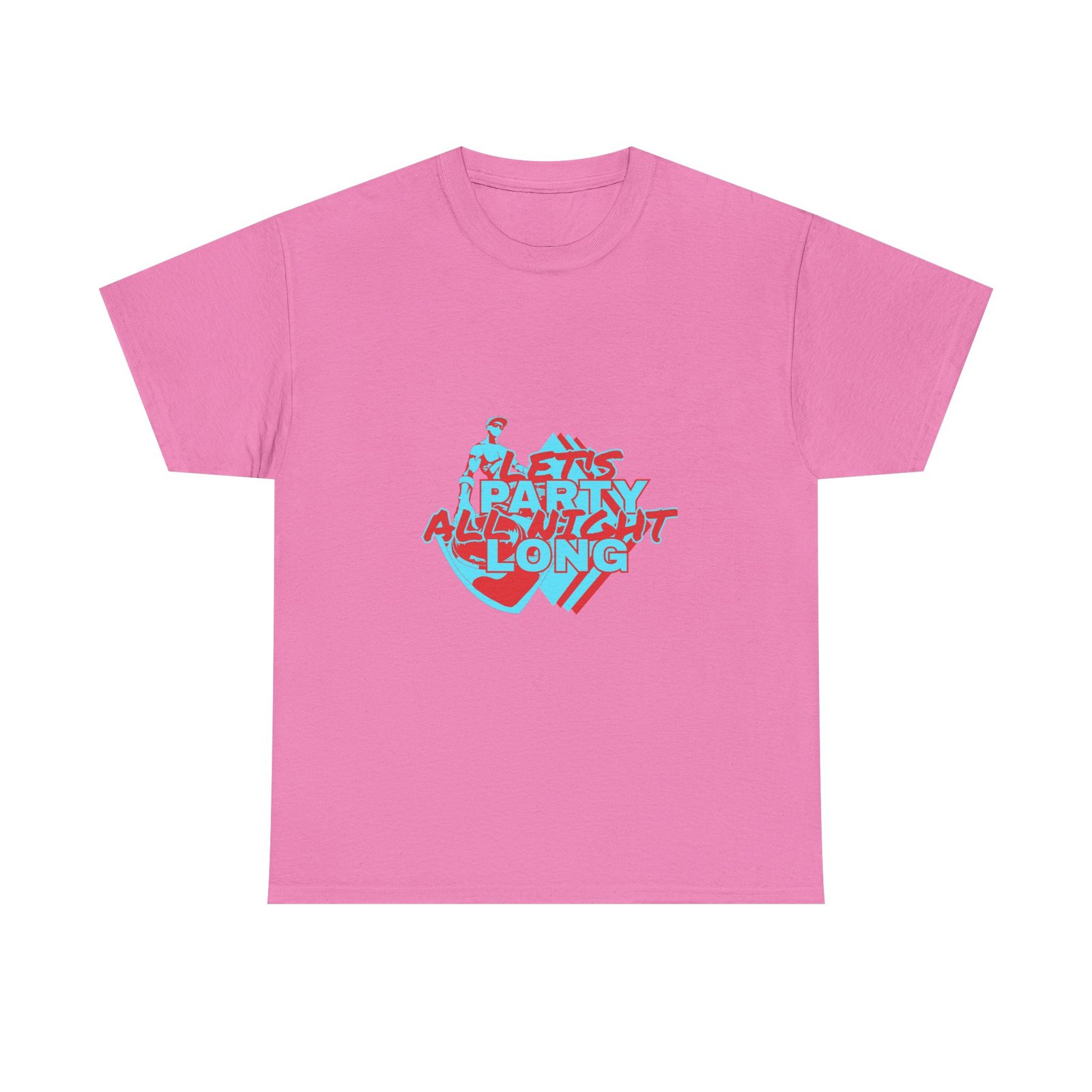 Let's Party All Night Long Unisex Heavy Cotton Tee - Image 99