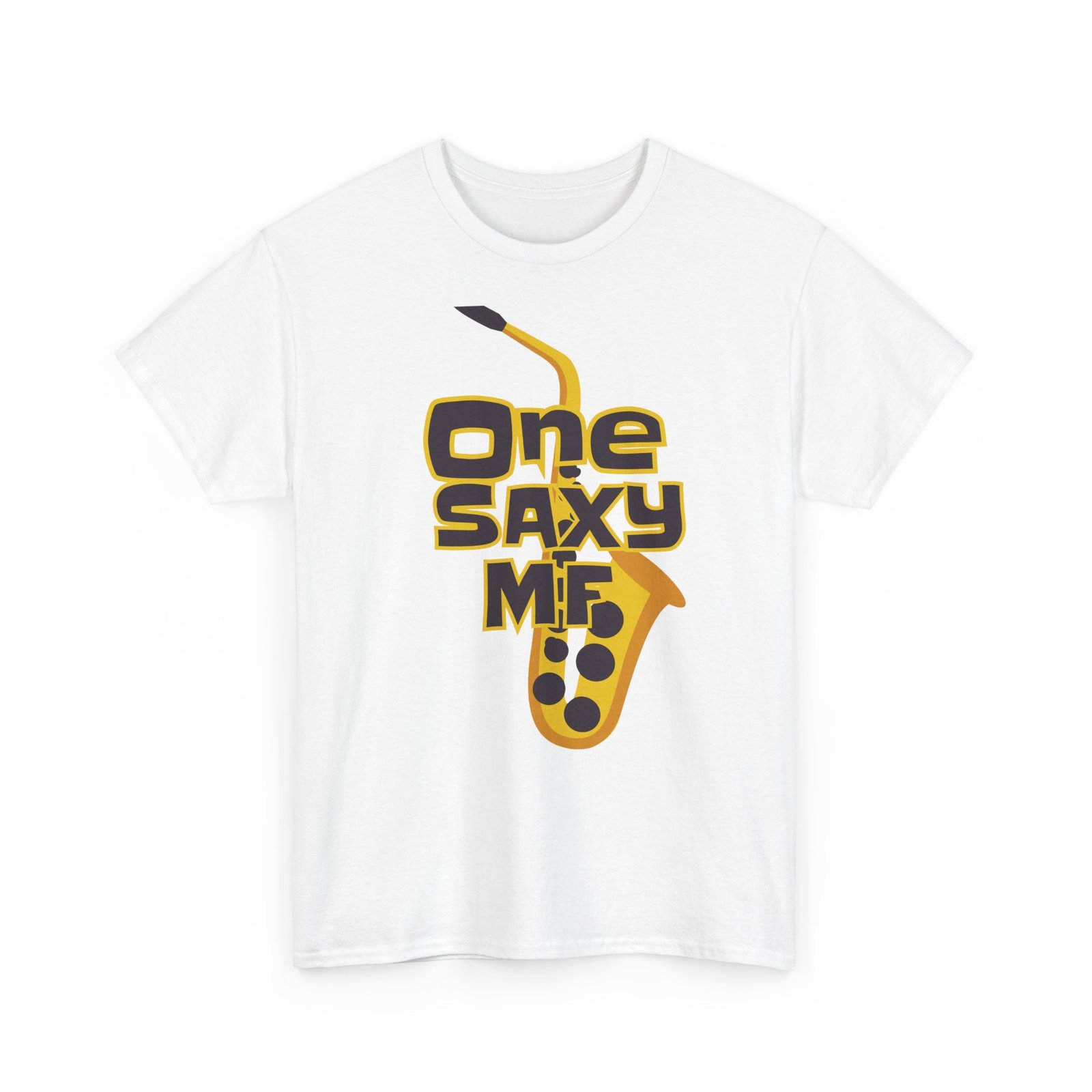 One Saxy MF Unisex Heavy Cotton Tee - Image 3